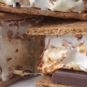 Homemade S&m Porn - S'mores with Homemade Toasted Coconut Marshmallows