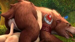Bear Furry Porn Creampie - Feral Druidess Fucks With a Human Cock World of Warcraft - XAnimu.com