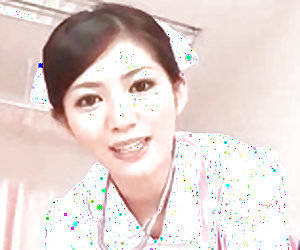 japanese nurse glasses - Awesome japanese nurse with glasses is giving blowjob damn good