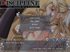 discipline hentai game - Discipline: The Record Of The Crusade Â» Pornova - Hentai Games & Porn Games