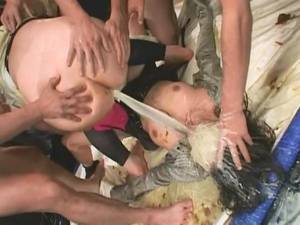 forced gangbang lesbian - Water faucet masturbation video mobile