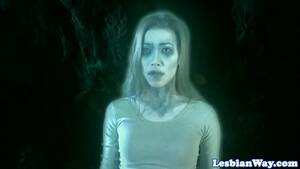 horny lesbian ghost - Lesbian Charlotte Stokely pussylicked by babe - XVIDEOS.COM