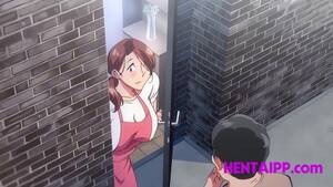 horny big tit hentai - Busty Horny Brunette MILF Is Horny And Fuck With Young Boy - HENTAI watch  online