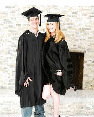 graduation flashing upskirt - Blonde grad in heels spreads to flash nude upskirt in interracial group  grope Porn Pictures, XXX Photos, Sex Images #2564102 - PICTOA