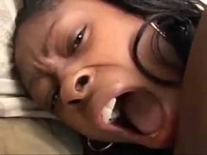 ebony teacher cum on face - 