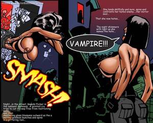milf cartoons free - Lige A Vampire Milf Don't Stake Your Life - Porn Cartoon Comics