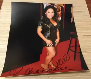Cherokee Porn Star - CHEROKEE ADULT FILM PORN STAR PORNSTAR SIGNED CANDID 8x10 PHOTO AVN RARE |  eBay