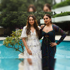 Bollywood Sonakshi Sinha Porn Videos - huma: Sonakshi Sinha & Huma Qureshi say 'Double XL' is for people who have  been called misfits - The Economic Times