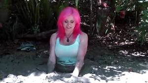 mud natural tits - Wet And Messy Big Tits Mudbath - Pornjam.com