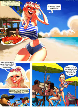 adult cartoons blondie - Dirty Adult Comics Bikini Blonde MILF and Redhead School Slut BJ - Pichunter