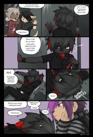 Gay Furry Porn Comic Blacked Out - Blacked Out - Furry - Porn Cartoon Comics