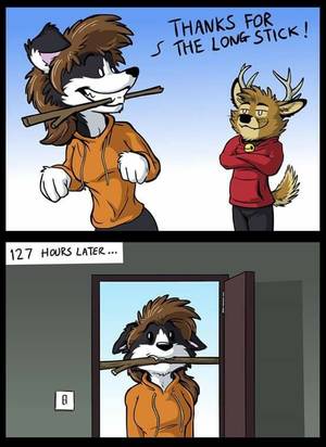 Gay Furry Porn Soft Paw Comics - Devious son of a gun, aren'tcha?