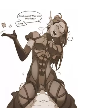 Armored - Undyne armored babe forgoes protection nude porn picture | Nudeporn.org