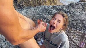 Long Tongue Cum Porn - Cutie With A Long Tongue Takes A Big Facial Porn Gif | Pornhub.com