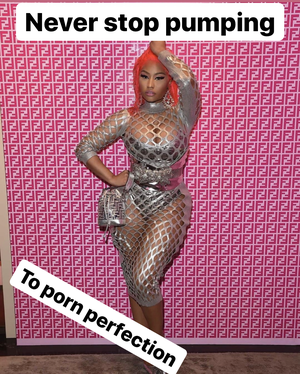 Nicki Minaj Porn Captions - My cock can't help but get hard looking at Nicki Minaj hhhh am such a creep  : r/PornIsCheating