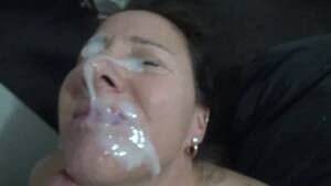 monster cumshot - Monster facial, Chloe gets her face covered with hot cum Porn Videos - Tube8