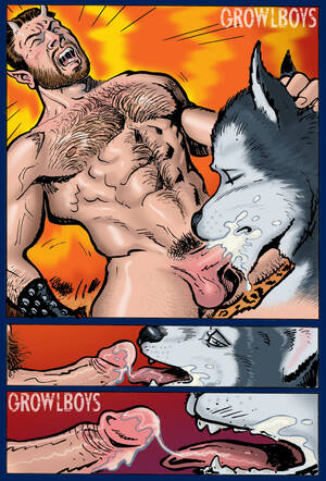 Gay Furry Porn Close Up - THE BESTIAL GODS | GROWLBOYS Gay Transformation Porn