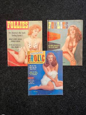 1950s Porn Magazines Covers - Original 1950 Adult Entertainment Magazines - No Nudity - Risque Pictures  Only | eBay