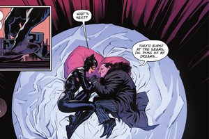 Batman Catwoman Cartoon Porn - Penguin and Catwoman have sex in Danny DeVito's wild Batman comic - Polygon
