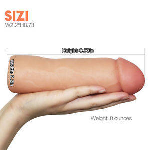 cyberskin cock - Image is loading Tommy-Gunn-CyberSkin-Penis-Extension-Men-Cock-Sheath-