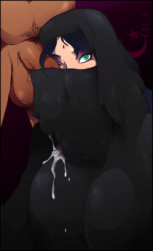 Hijab Hentai Porn - NiqÄbjob by Sparrow