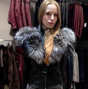 fur coat - ... was covering myself in for the title picture of this post is actually a  functional kind of thing. You can wear it with its incredibly pretty fur  hoodie ...