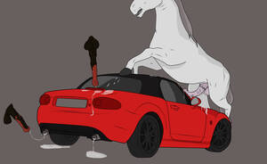 Anthro Car Porn - Rule 34 - anthro car cum horse horsecock mazda mazda miata mazda mx-5 miata  | 4449632
