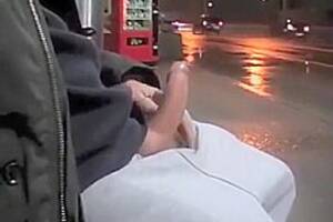 Busy Street Porn - Public stroking on a busy street, watch free porn video, HD XXX at tPorn.xxx