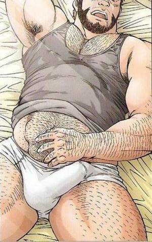 Hairy Gay Cartoon Porn - Bear Toons