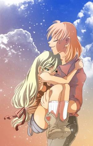 Apple Bloom Human Pony Porn - Apple jack and big macintosh. Human MlpApplejack ...