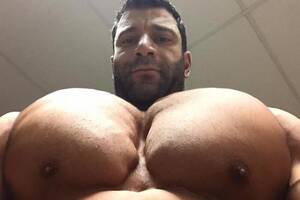 Muscle Big Tit Porn - Kink Spotlight: Giant Muscle Tits - GayDemon