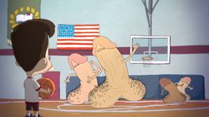 Cartoon Basketball Porn - Big Mouth | Penis's Playing Basketball
