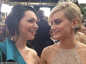 Laura Prepon Lesbian Porn - 11 Examples of Orange Is the New Black's Taylor Schilling and Laura Prepon  Being Hot and Adorable In Real Life