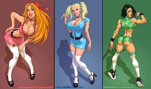 John Persons Powerpuff Girls Porn - Rule 34 - 3girls aged up ass ass in dress athletic bare midriff bare  shoulders belt biceps big breasts big lips bimbo black hair blonde hair  blossom (powerpuff girls) blush bracelet breasts