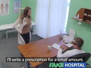 fake hospital creampie - Fake Hospital Doctor denies antidepressants and prescribes a good licking