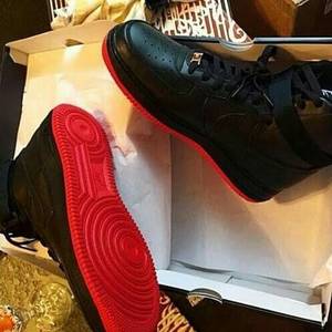 nike - There are 3 tips to buy these shoes: air jordan nike nike nike air force 1  nike air force 1 sneakers black urban black fabulous big sean.