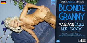 Blonde Granny Fucking - Mature.nl MaireAnn (50) - Blonde granny MaireAnn gets fucked by her toyboy  on the couch - 3 April 2023