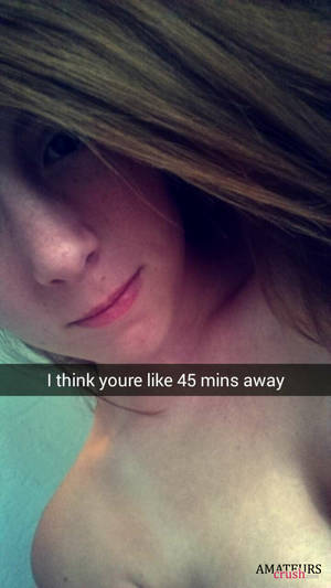 homemade facial cumshot hacked pics - Snapchat leaked selfie - You are not far away