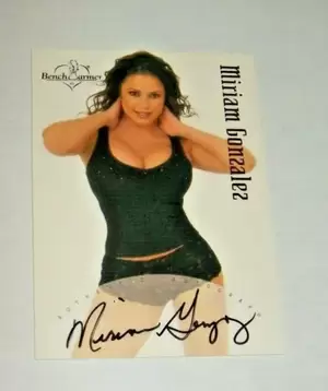 Miriam Gonzalez - MIRIAM GONZALEZ SIGNED 2003 Benchwarmer trading card #BT7 $14.99 - PicClick