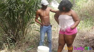 huge bbw bush - Bbw Sex In The Bush With an Amateur Bbc farmer - XNXX.COM