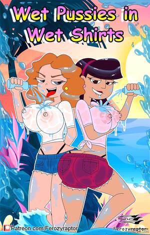 cartoon of wet pussy - Wet Pussies In Wet Shirts porn comic - the best cartoon porn comics, Rule  34 | MULT34