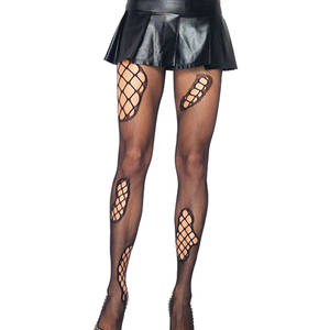 Black Lace Socks Porn - New Hollywood Porn Star Style Lace Top Detail Fishnet Stocking with Garters  Fishnet Flame Pantyhose Sexy Women Accessories Gift