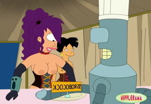 Futurama Porn Leela Cym Sho - Mischievous Leela is well-prepped to attempt Bender's robocock right now! â€“ Futurama  Porn