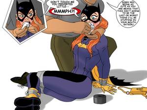 Black Canary Tied Up Porn - Burnside Batgirl and Black Canary Gagged