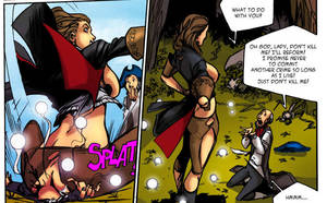 cartoon giantess huge tits - Gorgeous cartoon giant lady with her tits naked - Picture 6