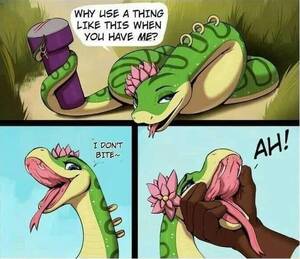 cartoon snake pussy - Thanks, I hate snakes now : r/TIHI