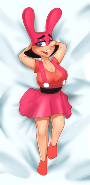 Lola Bunny Forced Porn - What the deal with topping gals, when Noisette is already the perfect waifu  : r/PizzaTower