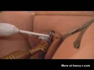 electric toothbrush - Electric Toothbrush Masturbation. 22589 views. Close Up Clitoris Torture