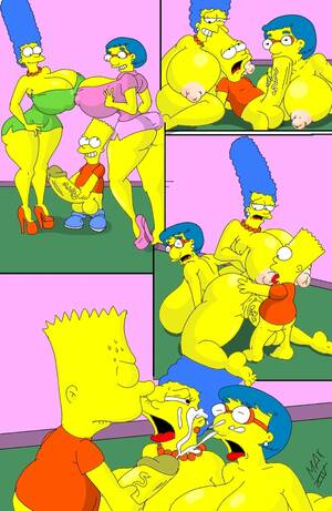 Bart Fucking Marge Simpson Hard - Marge and Bart Sex Scene - Simpsons Porn