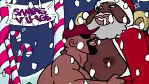 Black Gay Thugs Porn Cartoon - Black Santa Animation | xHamster